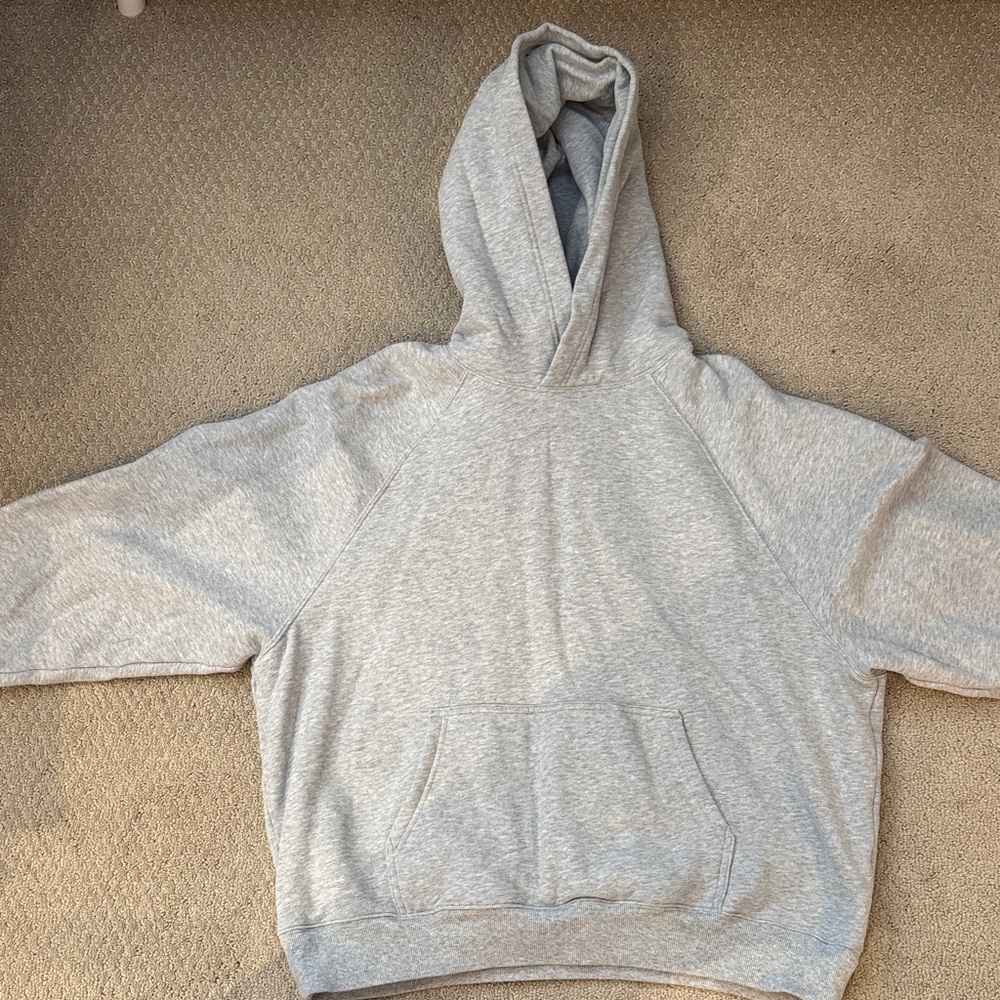 Aritzia Mega Fit Grey Hoodie